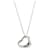 TIFFANY & CO. ELSA PERETTI 16mm Open Heart Pendant in Sterling Silver Silvery Metallic Metal  ref.1406711