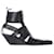 Rick Owens Sandales Gladiator Lazarus en Cuir Noir  ref.1406748