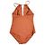 Melissa Odabash Badebekleidung T.UK 10 Polyester Braun - Ansicht 2
