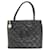 Medaillon Medaglione Chanel Nero Pelle  ref.1407024