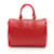 Louis Vuitton Speedy 25 Roja Cuero  ref.1407071