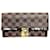 Louis Vuitton Venecia Castaño Lienzo  ref.1407078