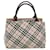 Burberry Nova Check Beige Synthetic  ref.1407119