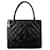 Chanel Medaillon Schwarz Leder  ref.1407286