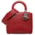 Dior Lady Dior Cuir Rouge  ref.1407306