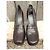 mocassini con tacco Jil Sander taglia 38 Marrone scuro - vista 4