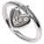 Tiffany & Co Heart lock Silvery White gold  ref.1407471