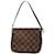 Louis Vuitton Trousse Makeup Brown Cloth  ref.1407639