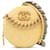Chanel Tweed Jaune 19 Pochette ronde avec chaîne Tissu  ref.1407746