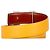 Cinturón reversible Hermès Constance amarillo - vista 3