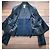 Philosophy Di Alberta Ferretti Silk Kimono Jacket Blue Black Navy blue Dark blue - view 6