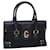 Borsa a mano in tela GG GUCCI nera 124286 auth 76395 Nero  ref.1407926