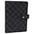 LOUIS VUITTON Damier Graphite Agenda MM Agenda de día Cover R20242 LV Auth 76213 Damier ebene  ref.1407948