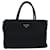 PRADA Hand Bag Nylon Black Auth 76714  ref.1407986