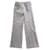 Dior Pantalons Coton Elasthane Gris  ref.1408047