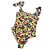Costume intero Moschino Multicolore