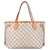 Sac cabas blanc Louis Vuitton Damier Azur Neverfull PM Cuir  ref.1408184