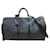 Gray Louis Vuitton Damier Graphite Keepall Bandouliere 55 Sac de voyage Cuir  ref.1408260