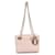 Bolsa de corrente forrada Lady Dior rosa em pele de cordeiro Cannage Lady Dior Couro  ref.1408276