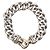 Pulsera de eslabones de cadena con hebilla David Yurman de plata de ley