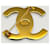 Spilla CHANEL CC Turnlock D'oro - vista 4