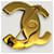 Spilla CHANEL CC Turnlock D'oro - vista 5