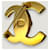 Spilla CHANEL CC Turnlock D'oro - vista 6