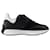 Sprint Runner Sneakers - Alexander McQueen - Leather - Black Pony-style calfskin  ref.1408639