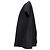 Minivestido plisado de algodón negro de Jil Sander - vista 2