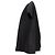 Minivestido plisado de algodón negro de Jil Sander - vista 7