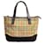 Burberry Haymarket Check Handtasche aus Canvas in sehr gutem Zustand Leinwand  ref.1408672