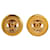 Chanel Vintage Coco Mark Earrings Gold Plated in Very Good Condition Golden Metal  ref.1408691