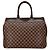 Louis Vuitton Brown Damier Ebene Greenwich PM Marrone - vista 3