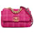 Chanel Pink Medium Tweed 19 Flap Cloth  ref.1408833