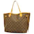 Louis Vuitton Neverfull MM Marrone Tela  ref.1408858