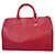 Speedy Louis Vuitton schnell 30 Rot Leder  ref.1408876