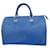 Louis Vuitton Speedy 30 Cuir Bleu  ref.1408946