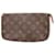 Accesorios de Louis Vuitton Pochette Castaño Lienzo  ref.1409044