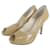 Max Mara Zapatos de tacón Beige Cuero  ref.1409048