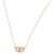 COLLIER PENDENTIF DINH VAN MENOTTES R8 EN OR ROSE 18K BOITE GOLD NECKLACE Doré  ref.1409061