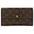 Cartera larga Louis Vuitton Monogram Pochette Port Monnaie Credite M61725 en muy buen estado Lienzo  ref.1409140