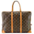 Louis Vuitton Porte Documents Brown Cloth  ref.1409300