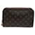 Louis Vuitton Orsay Marrom Lona  ref.1409394