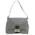 Fendi Mamma Baguette Toile Bleu Marine  ref.1409427