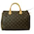 Speedy Louis Vuitton schnell 30 Braun Leinwand  ref.1409440