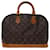 Louis Vuitton Alma Brown Cloth  ref.1409489