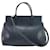 Louis Vuitton Marly Navy blue Leather  ref.1409571