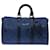 Louis Vuitton Speedy Bandoulière 35 Blau Leinwand  ref.1409675