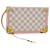 Estuche Louis Vuitton Neverfull Blanco Lienzo  ref.1409698