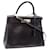 Hermès hermes kelly Black Leather  ref.1409728